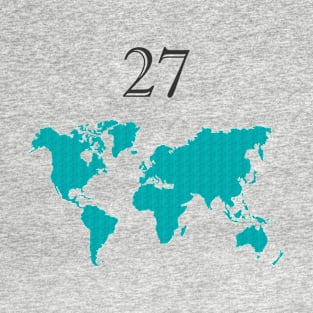 My Number 27 & The World T-Shirt